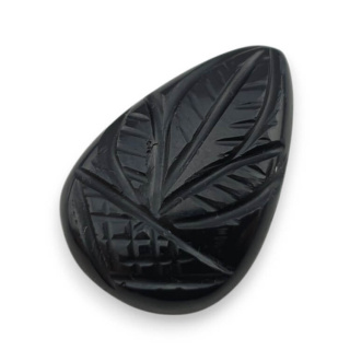 Onyx cabochon carving 28x18 mm no 57