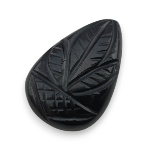 Onyx carved cabochon 28x18 mm no 57 Onyx carved cabochon 28x18 mm no 57