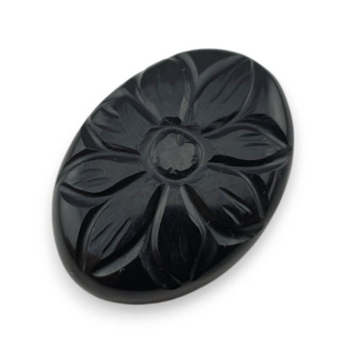 Onyx carved cabochon 28x20 mm no 91 Onyx carved cabochon 28x20 mm no 91