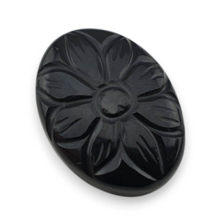 Onyx cabochon carving 28x20 mm no 91