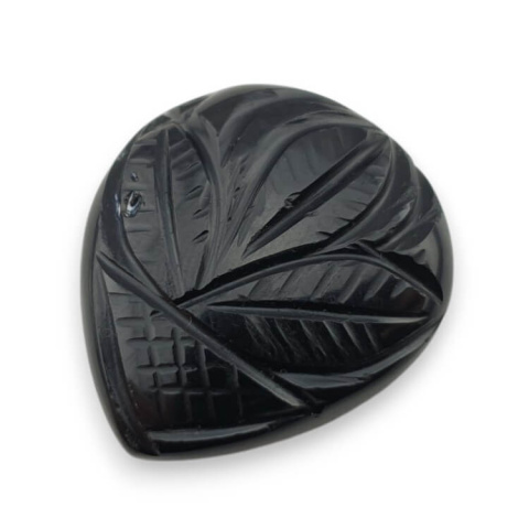 Onyx carved cabochon 28x25 mm no 2 Onyx carved cabochon 28x25 mm no 2