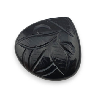 Onyx cabochon carving 28x27 mm no. 18