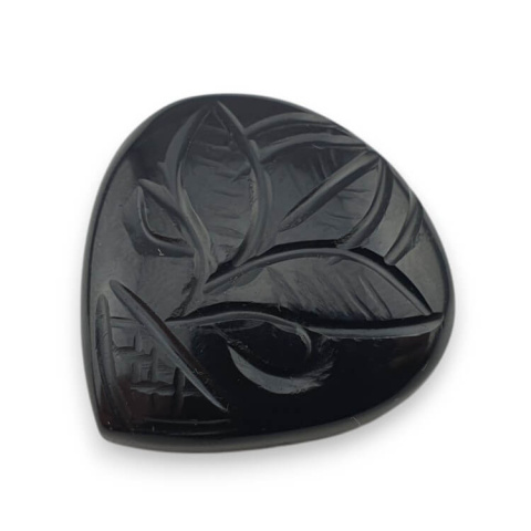 Onyx carved cabochon 28x27 mm no 18 Onyx carved cabochon 28x27 mm no 18