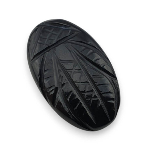 Onyx carved cabochon 29x17 mm no 84 Onyx carved cabochon 29x17 mm no 84