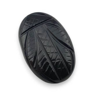 Onyx cabochon carving 29x19 mm no 10