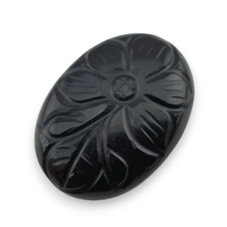 Onyx cabochon carving 29x21 mm no. 121