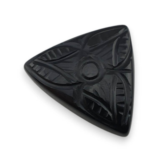 Onyx cabochon carving 29x25 mm no 32