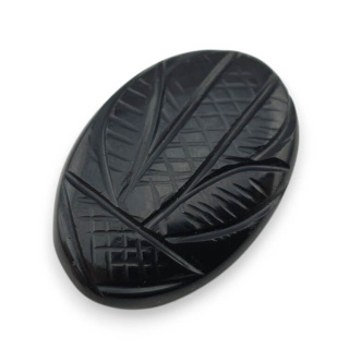 Onyx cabochon carving 30x21 mm no 71