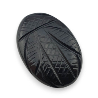 Onyx cabochon carving 30x21 mm no 71