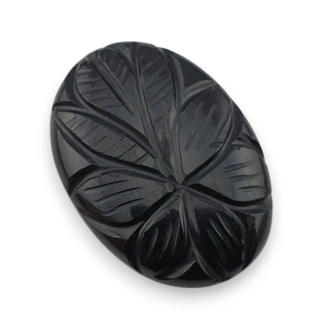 Onyx cabochon carving 30x22 mm no. 4