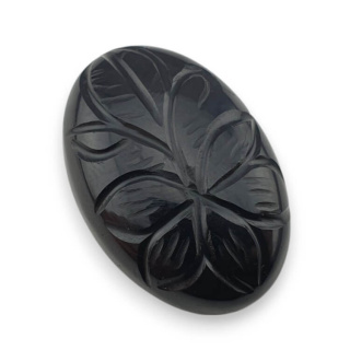 Onyx cabochon carving 31x20 mm no 78