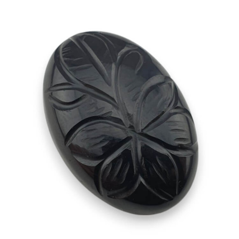Onyx carved cabochon 31x20 mm no 78 Onyx carved cabochon 31x20 mm no 78