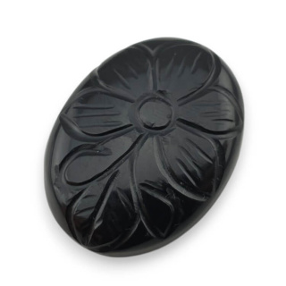 Onyx cabochon carving 31x23 mm no 41