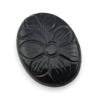 Onyx cabochon carving 31x23 mm no 41