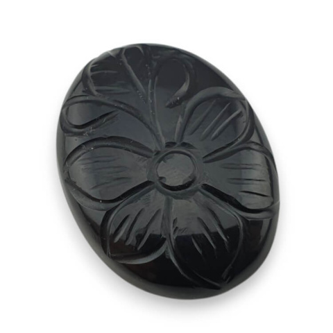 Onyx carved cabochon 31x23 mm no 41 Onyx carved cabochon 31x23 mm no 41