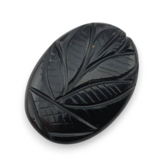 Onyx cabochon carving 31x23 mm no. 7