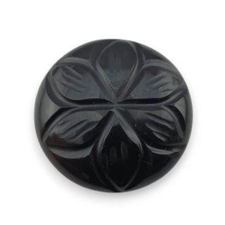 Onyx cabochon carving fi 21 mm no 43