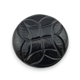 Onyx cabochon carving fi 23 mm no. 21