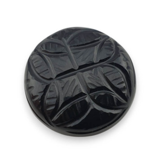 Onyx cabochon carving fi 24 mm no 39