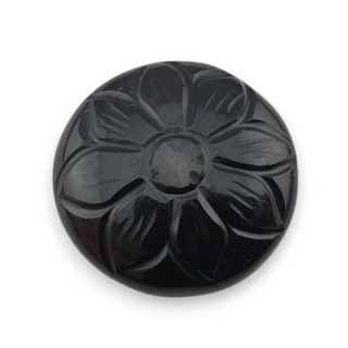 Onyx cabochon carving fi 24 mm no 82