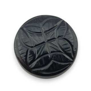 Onyx cabochon carving fi 25 mm no 14