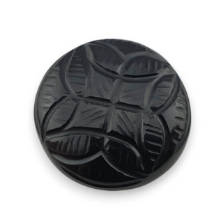Onyx cabochon carving fi 25 mm no 35