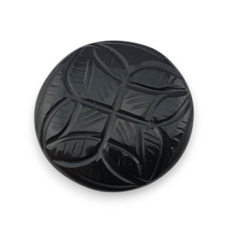 Onyx carved cabochon fi 26 mm no 23