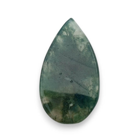 Moss agate carved cabochon 32x17 mm no 23 Moss agate carved cabochon 32x17 mm no 23
