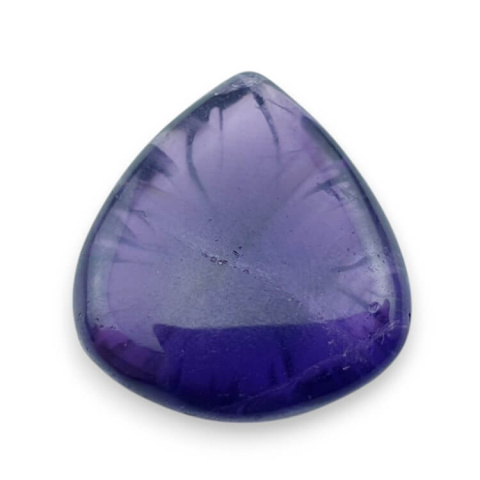 Amethyst carved cabochon 23x21 mm no 39 Amethyst carved cabochon 23x21 mm no 39