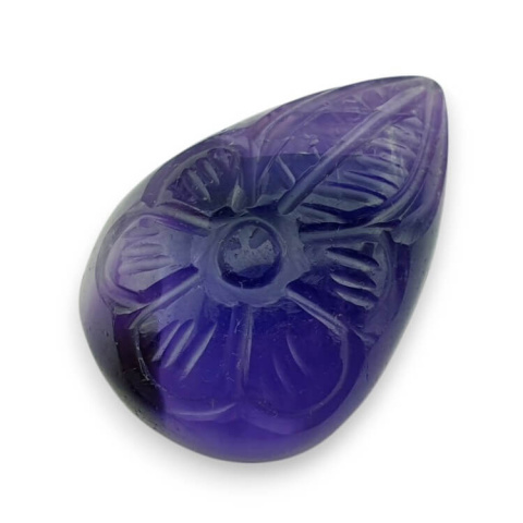 Ametyst kaboszon carving 31x21 mm nr 19 Ametyst kaboszon carving 31x21 mm nr 19