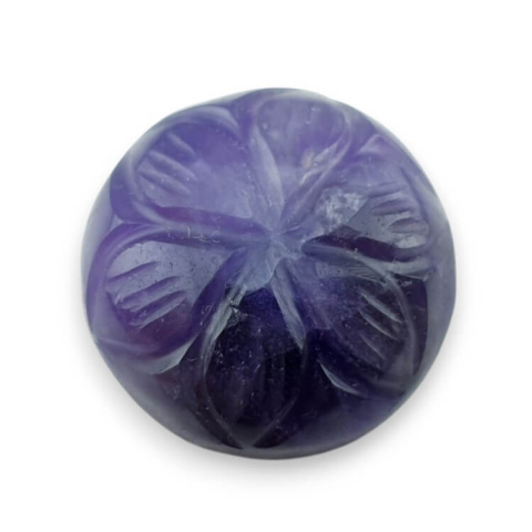 Amethyst cabochon carving fi 20 mm no 47 Amethyst cabochon carving fi 20 mm no 47