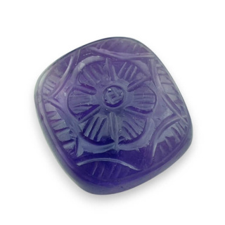 Ametyst kaboszon carving fi 26 mm nr 1