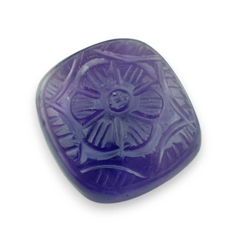 Amethyst cabochon carving fi 26 mm no. 1 Amethyst cabochon carving fi 26 mm no. 1