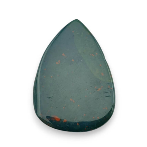 Bloodstone carved cabochon 36x25 mm no 1 Bloodstone carved cabochon 36x25 mm no 1