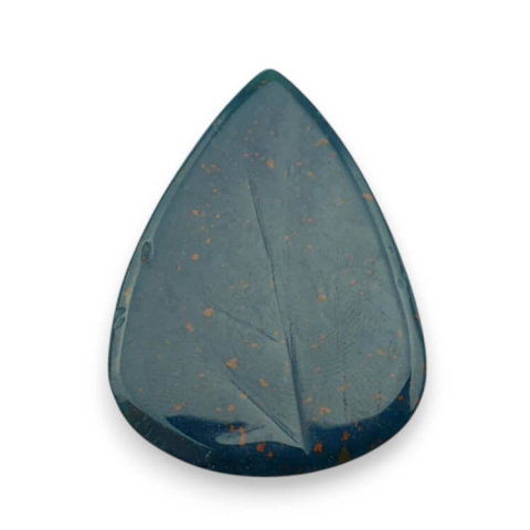 Heliotrope carving cabochon 38x28 mm no. 7 Heliotrope carving cabochon 38x28 mm no. 7