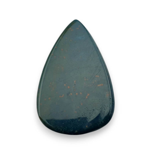 Bloodstone carved cabochon 39x25 mm no 3 Bloodstone carved cabochon 39x25 mm no 3