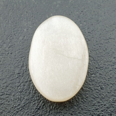 White moonstone carved cabochon 24x16 mm no 255 White moonstone carved cabochon 24x16 mm no 255
