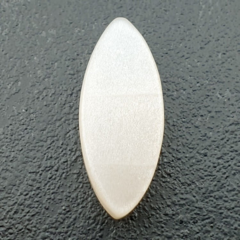 Moonstone white cabochon carving 26x11 mm no. 234 Moonstone white cabochon carving 26x11 mm no. 234