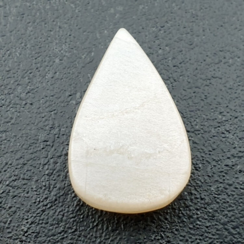 White moonstone carved cabochon 27x17 mm no 221 White moonstone carved cabochon 27x17 mm no 221