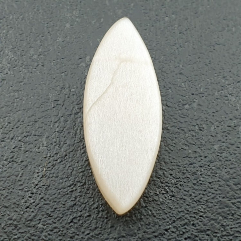 Moonstone white cabochon carving 30x12 mm no. 241 Moonstone white cabochon carving 30x12 mm no. 241