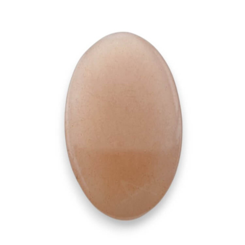Peach moonstone carved cabochon 23x14 mm no 26 Peach moonstone carved cabochon 23x14 mm no 26