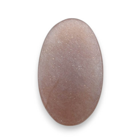 Peach moonstone carved cabochon 24x14 mm no 12 Peach moonstone carved cabochon 24x14 mm no 12