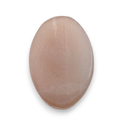 Peach moonstone carved cabochon 24x16 mm no 1 Peach moonstone carved cabochon 24x16 mm no 1