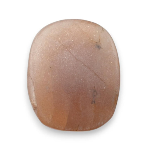 Peach moonstone carved cabochon 24x19 mm no 14 Peach moonstone carved cabochon 24x19 mm no 14
