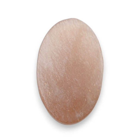 Peach moonstone carved cabochon 25x16 mm no 9 Peach moonstone carved cabochon 25x16 mm no 9