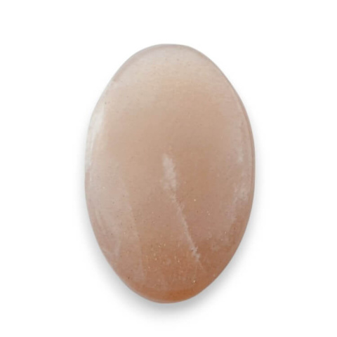 Moonstone peach cabochon carving 26x17 mm no 22 Moonstone peach cabochon carving 26x17 mm no 22