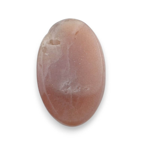Moonstone peach cabochon carving 27x17 mm no 30 Moonstone peach cabochon carving 27x17 mm no 30