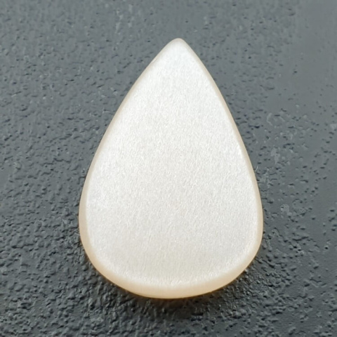 White moonstone carved cabochon 26x17 mm no 201