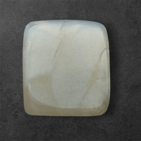 Grey moonstone carved cabochon 16x14 mm no 112 Grey moonstone carved cabochon 16x14 mm no 112