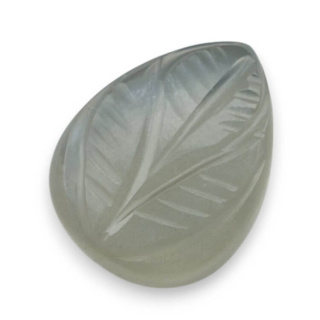 Moonstone grey cabochon carving 18x14 mm no 191